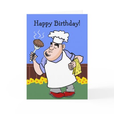 BBQ Birthday Card by sjhearn