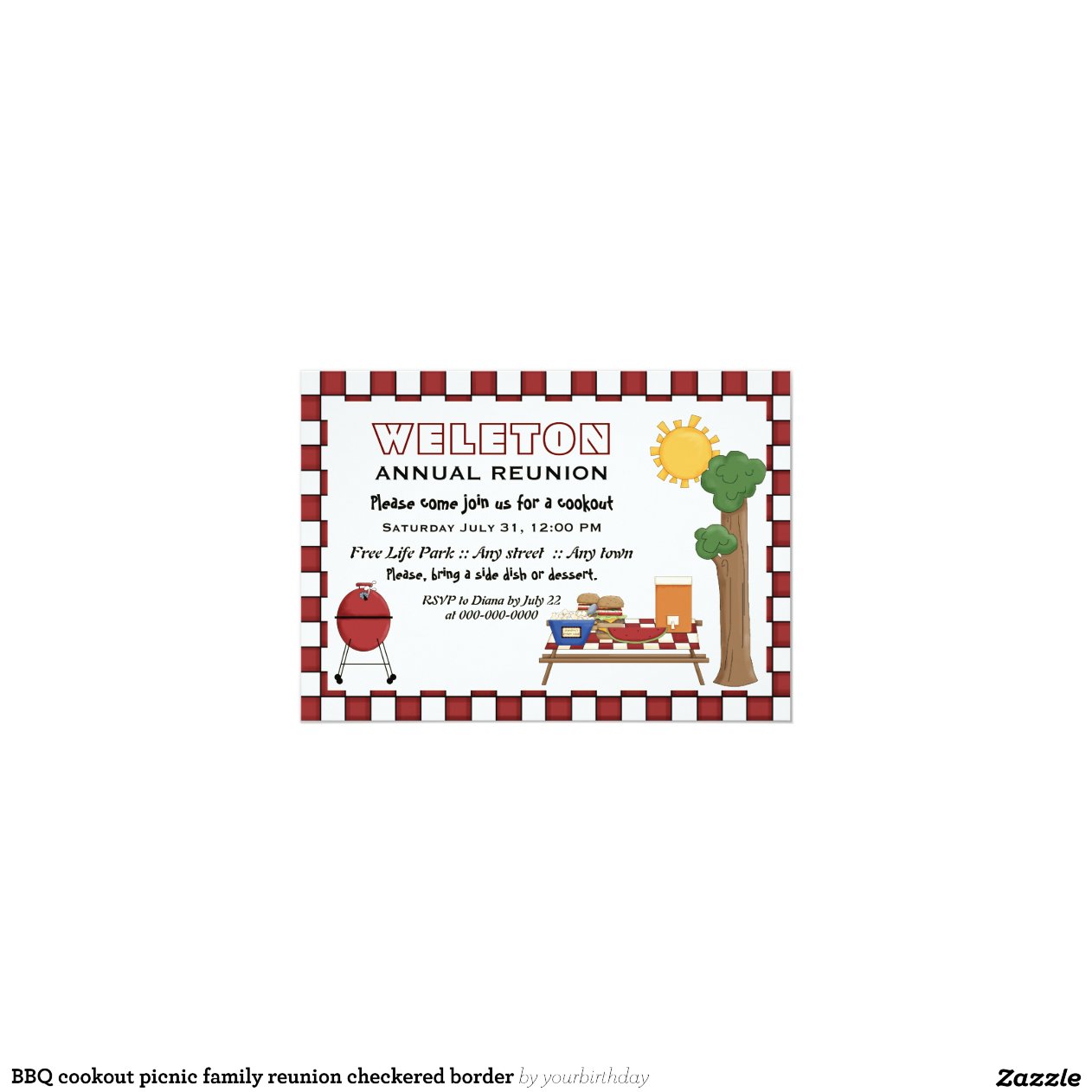 Family barbecue essay picture