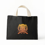 BBQ Crest - sunset fade dark bag