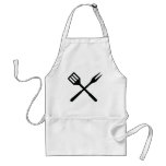 BBQ cutlery icon Apron