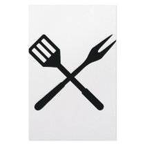 BBQ cutlery icon Stationery