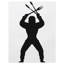 BBQ freak icon black Flyer Design
