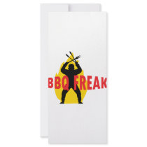 BBQ-Freak with cutlery and flame rack cards by TomaniacLines BBQ-Freak with cutlery and flame rack cards