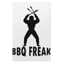 BBQ-freak with cutlery stationery