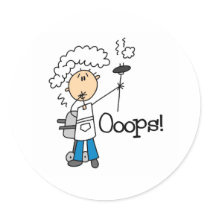 BBQ Gone Bad stickers by stick_figures BBQ Gone Bad stickers