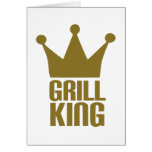 BBQ - Grill king Greeting Cards
