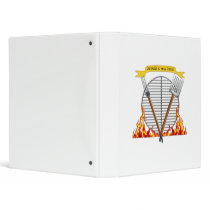 BBQ Grill Royal Crest Vinyl Binder