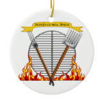 BBQ Grill Royal Crest Ornaments