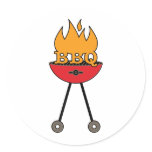 BBQ Grill Stickers