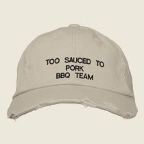 bbq hat embroidered hats