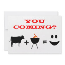 BBQ invitation
