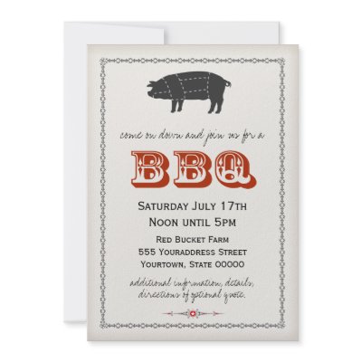 BBQ Invitation by pixiestick
