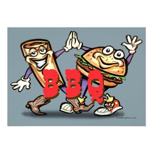 BBQ INVITATIONS