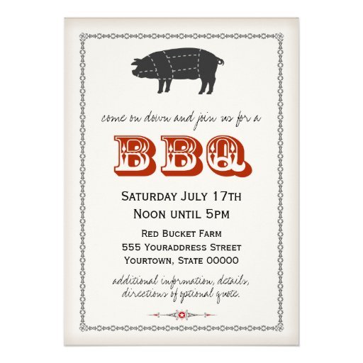 BBQ Invitation
