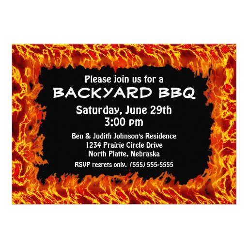 BBQ Invitations
