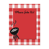 bbq invite postcards by partypassion bbq invite postcards