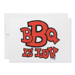BBQ is Luv invitations