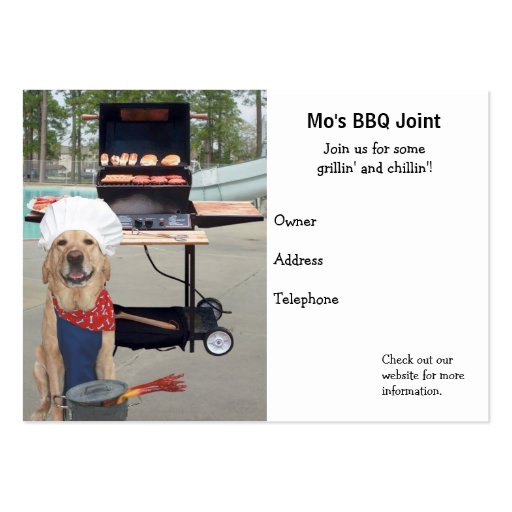 BBQ Joint Business Cards