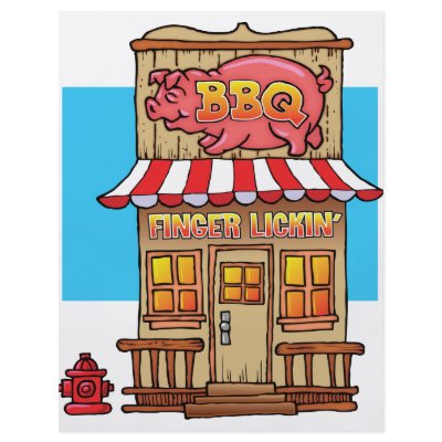 BBQ Joint Flyers by wizardofdraws