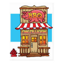 BBQ Joint postcards