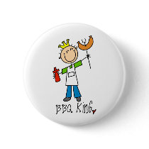 BBQ King buttons by stick_figures BBQ King buttons