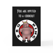 BBQ King Cookout Card by RedRider08 BBQ King Cookout Card