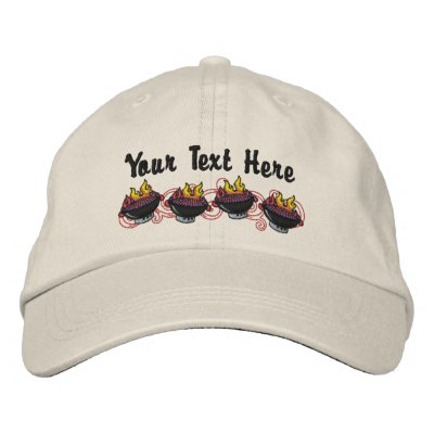 BBQ King - Customize Embroidered Hats by Embroidery4U