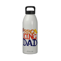 BBQ King Dad Drinking Bottle