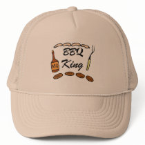 BBQ King Trucker Hat