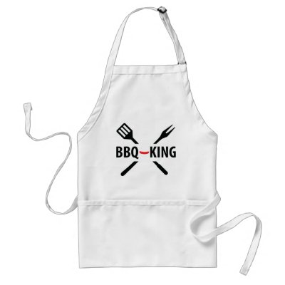 BBQ-King icon Apron by TomaniacLines