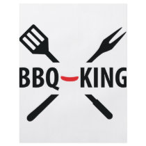BBQ-King icon Flyer Design