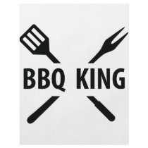 BBQ King icon Custom Flyer