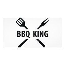 BBQ King icon photo cards