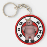 BBQ King Key Chain