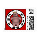 BBQ King Postage Stamps stamp