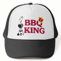 BBQ King Trucker Hat