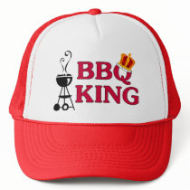 BBQ King Trucker Hat