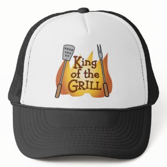 BBQ King Trucker Hat hat