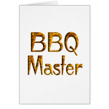 BBQ Master Greeting Card