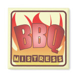 BBQ Mistress Refrigerator Magnet