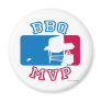 BBQ  MVP letter style Fridge Magnet