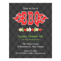 BBQ Party Invitation