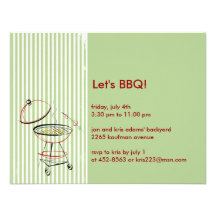BBQ Party Invitations