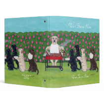 BBQ Party Labs in the Azalea Garden Binder
