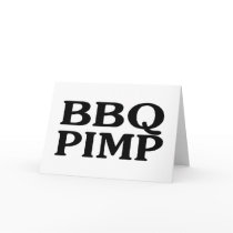 BBQ Pimp Greeting Card