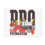 BBQ Pit Master Post Card