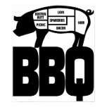 BBQ posters