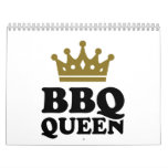 BBQ Queen Wall Calendar