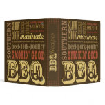 BBQ Recipe Cookbook binders