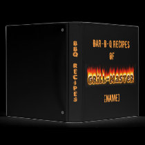 BBQ Recipes binders
